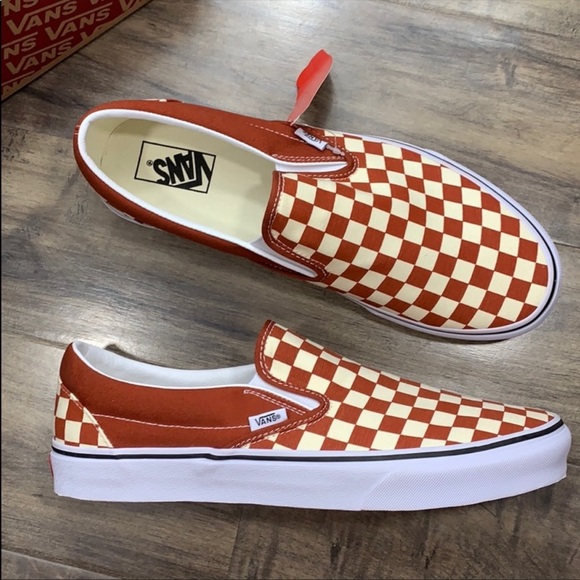 Vans Shoes - ••VANS CLASSIC SLIP-ON Checkerboard PicntTrWhite WMN